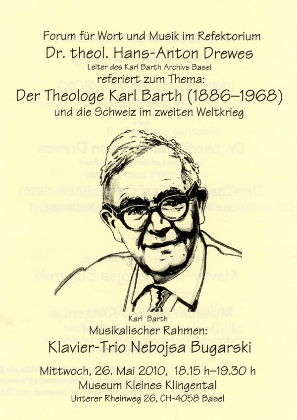 Der Theologe Karl Barth