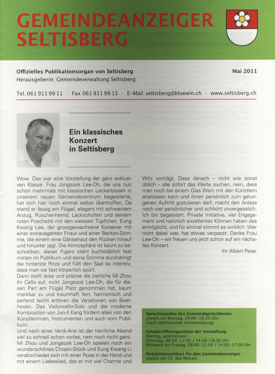 Gemeindeanzeiger Seltisberg